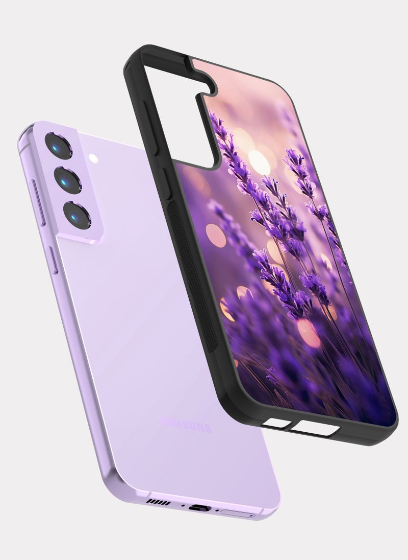 PXLAAT Samsung Galaxy S22 case cover Lavender flowers - Image 2