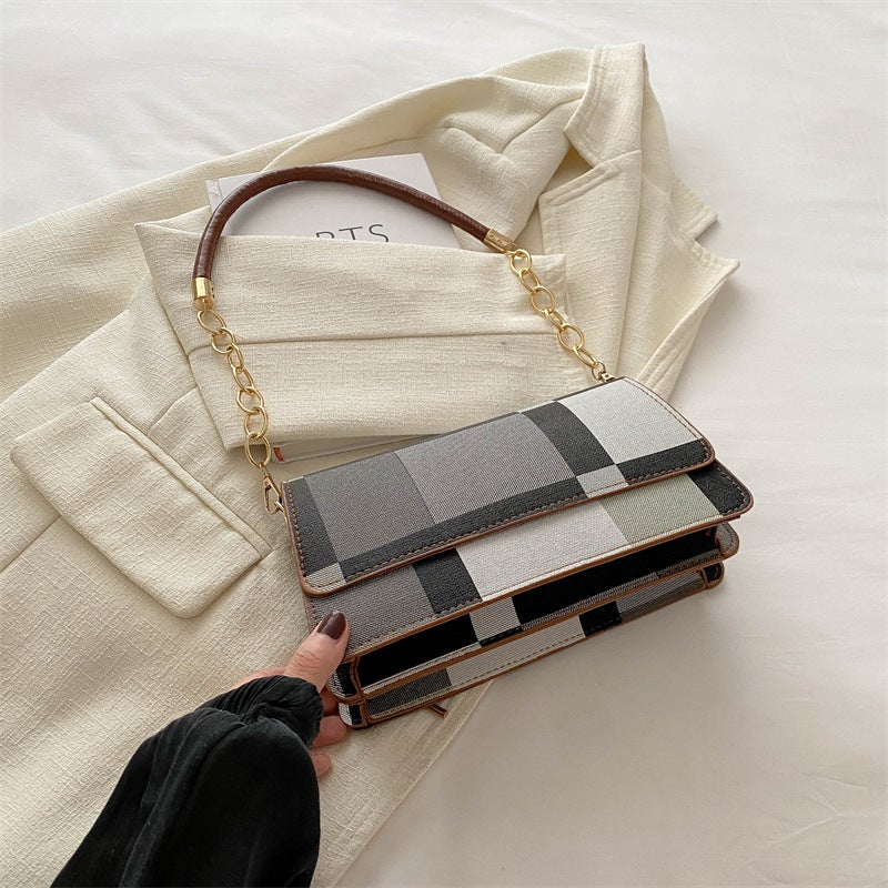 Light Luxury Niche Design Underarm Bag Stylist All-Match Women'S Bag Single Shoulder Crossbody Daily Casual Commuter Handbag - Image 1