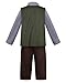 ReliBeauty Kids Colonial Costume Boys Victorian Costume for Boys 130 - Image 4