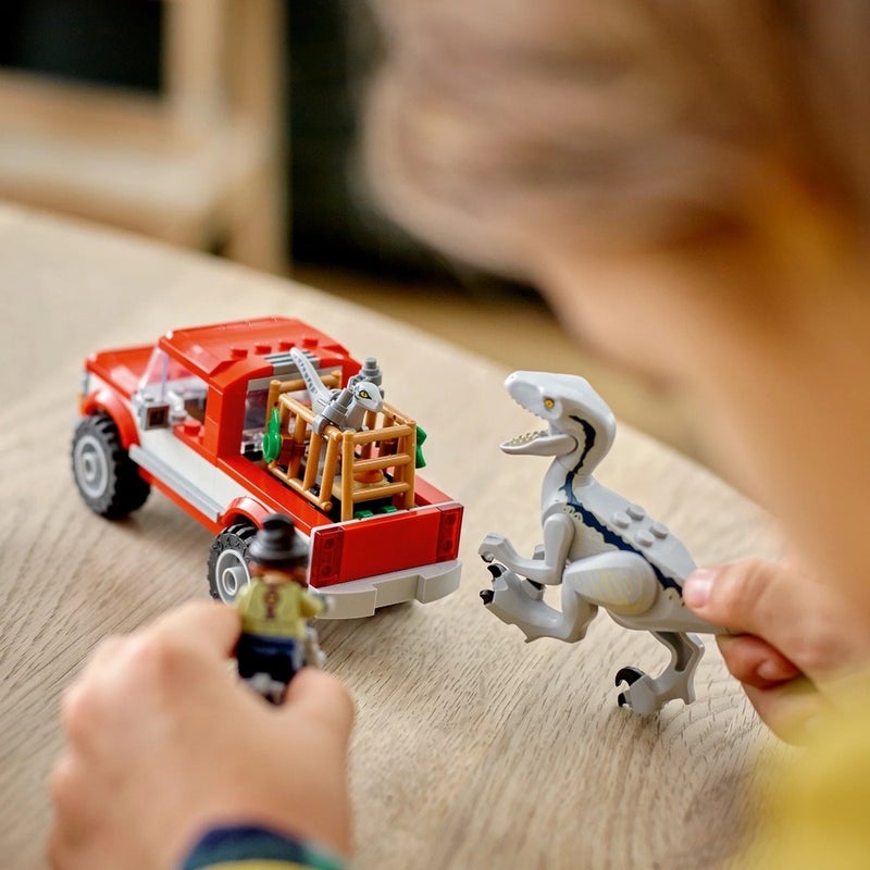 ليغو ليجو الأمساك بديناصور فيلوسيرابتور و طفله 181 قطعة - 76946 - Image 4