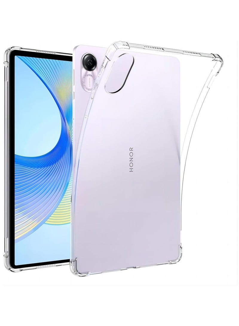 Case for Honor Pad X9/Honor Pad X8 Pro, Slim Soft Tup Shockproof Protective Case, Never Yellowing (Crystal Clear) Compatible with Honor Pad X9/Honor Pad X8 Pro Case Cover (Transparent)  - Image 1
