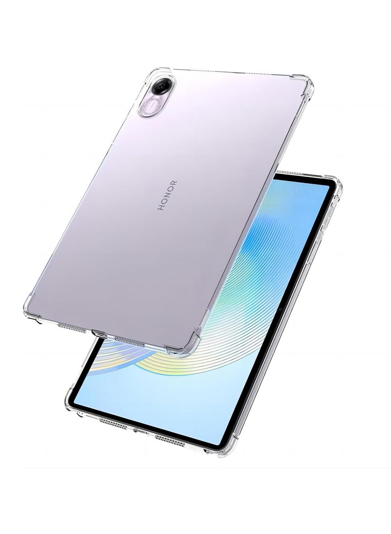 Case for Honor Pad X9/Honor Pad X8 Pro, Slim Soft Tup Shockproof Protective Case, Never Yellowing (Crystal Clear) Compatible with Honor Pad X9/Honor Pad X8 Pro Case Cover (Transparent)  - Image 2