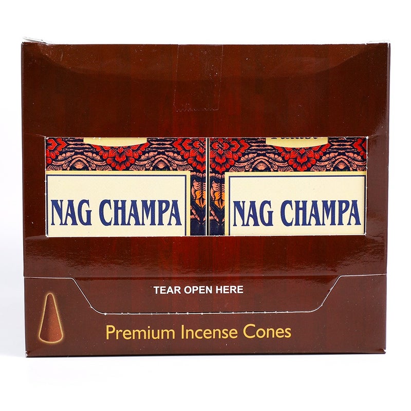 Tulasi Nag Champa Dhoop Incense Cones for Pooja, Prayer, Meditation & Home Fragrance, 15 Pieces, Pack of 12 (1 outer) - Image 4
