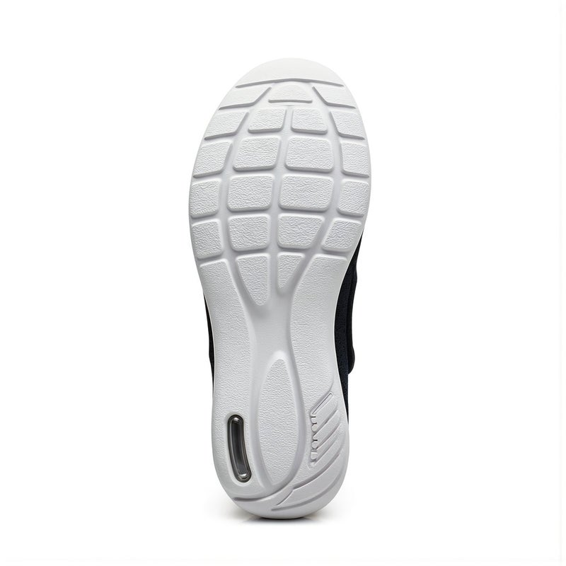 Instant On Off Caregiver Walking Shoes Breathable Mesh Strap 37 Black Unisex - Image 5