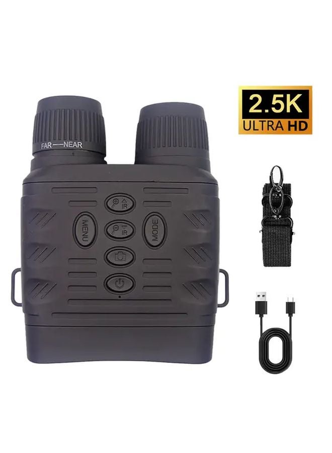 2.5 كيه دي منظار ليلي بمكبر 6x أحادي العين بالأشعة تحت الحمراء أسود للاستخدام في الهواء الطلق - Image 4