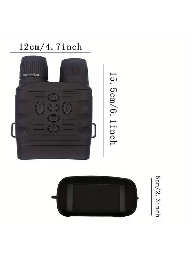 2.5 كيه دي منظار ليلي بمكبر 6x أحادي العين بالأشعة تحت الحمراء أسود للاستخدام في الهواء الطلق - Image 3