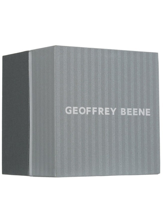 Geoffrey Beene Mens Watch - Elegant Leather Strap Quartz Movement Analog Watch for Men, Gift for Men, Formal or Business Casual Minimalist Wrist Watches 42mm - Image 2