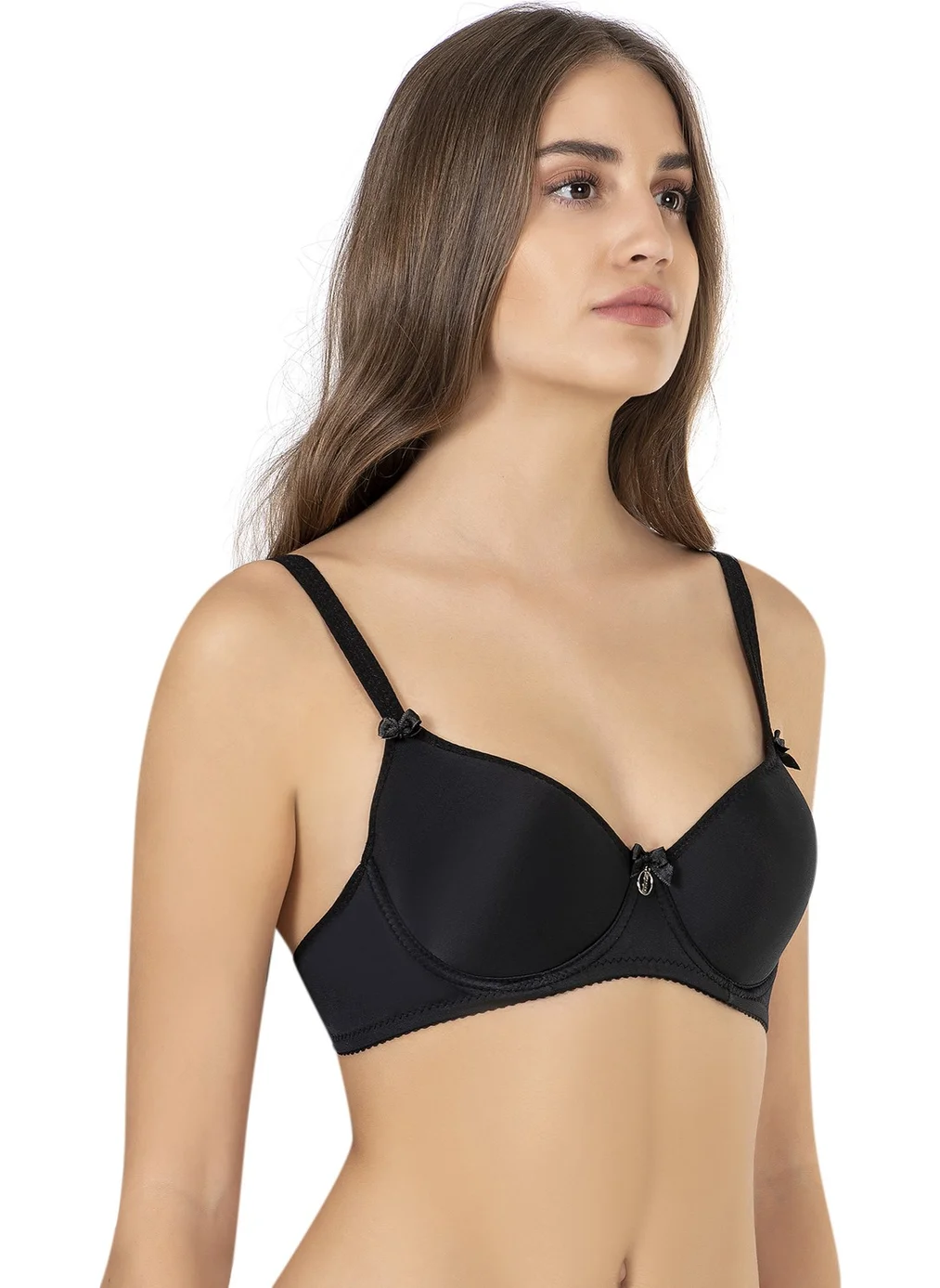 إن بي بي Non-Padded Bra Black | 3532