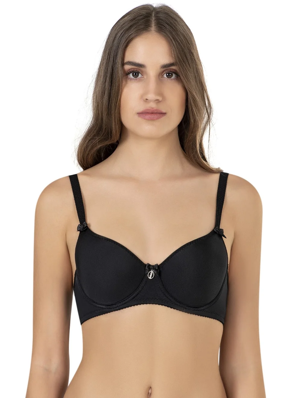 إن بي بي Non-Padded Bra Black | 3532