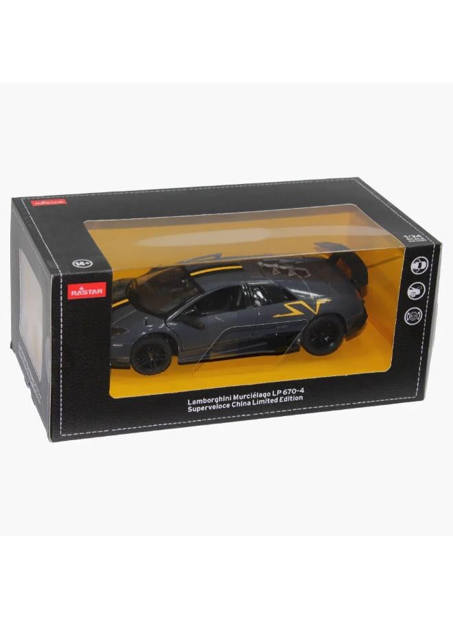 RASTAR Lamborghini Murciélago Superveloce Die-Cast Car - Black - Image 1