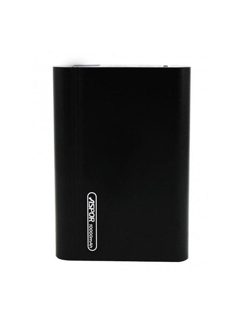 Aspor Aspor A329 Wired Power Bank With Digital Led Display 10000 Mah - Black - Image 1