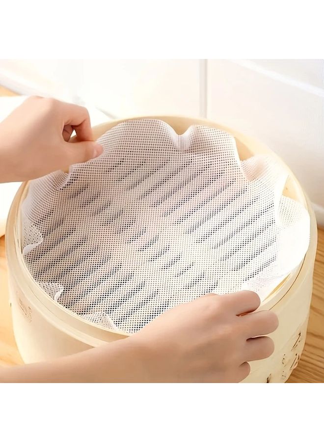 حشوة تبخير من السيليكون غير القابلة للالتصاق قابلة لإعادة الاستخدام، مجموعة من 6 قطع، مقاس 30 سم للطهي. - Image 1
