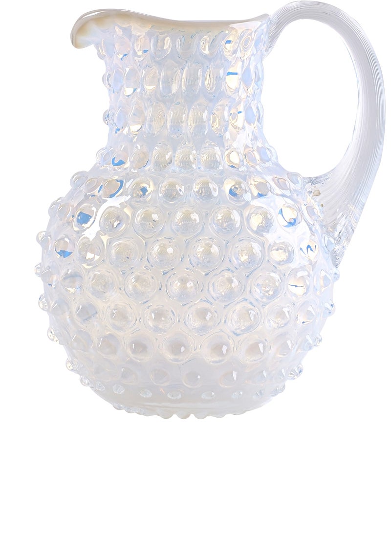 Anna Von Lipa Opaline Paris Hobnail Jug / Vase 1 L  Creamy  - Image 1