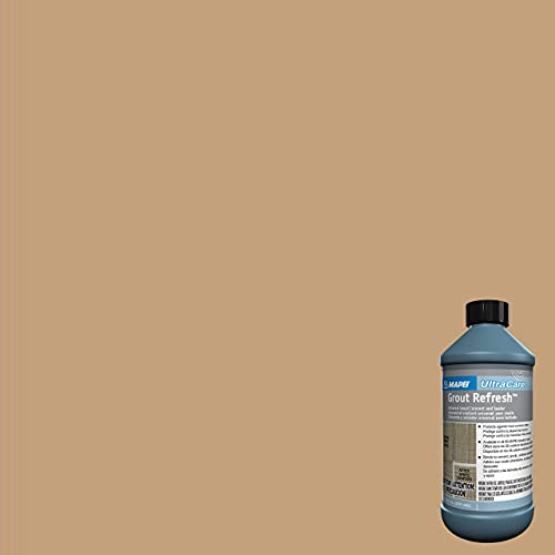 Mapei Grout Refresh Colorant and Sealer: Grout Paint and Sealant - 8 Ounce Bottle, Chamois - Image 2