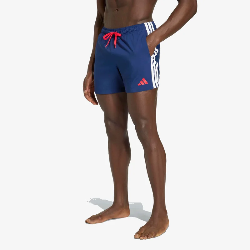 Adidas  3-Stripes Swim Shorts 5-Inch for Men | Best Price UAE