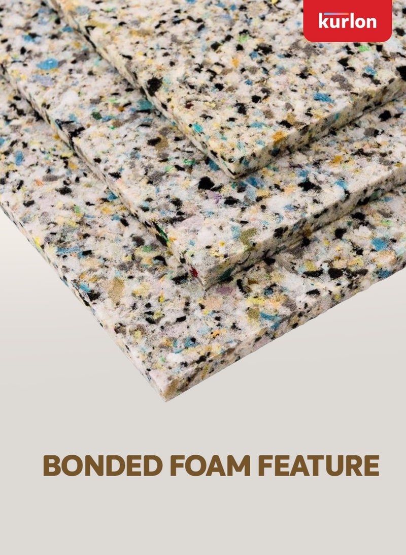 Kurlon Kurlon DuoRest Premium Mattress | Dual Comfort | Memory Foam | Dual Reversible Mattress | High Resilience (HR) Foam | Bonded Foam | Super King Size Mattress (200L X 200W X 20H cm) | 10 Yrs Warranty - Image 5