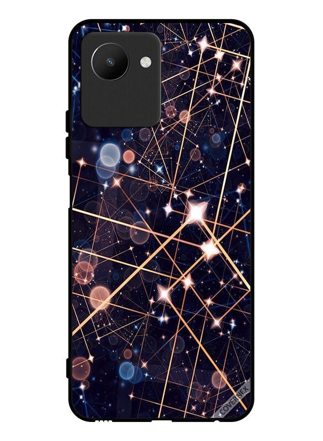 Covernex Protective Case Cover For Realme C30s Pattern Of Lighting Curves - Image 1
