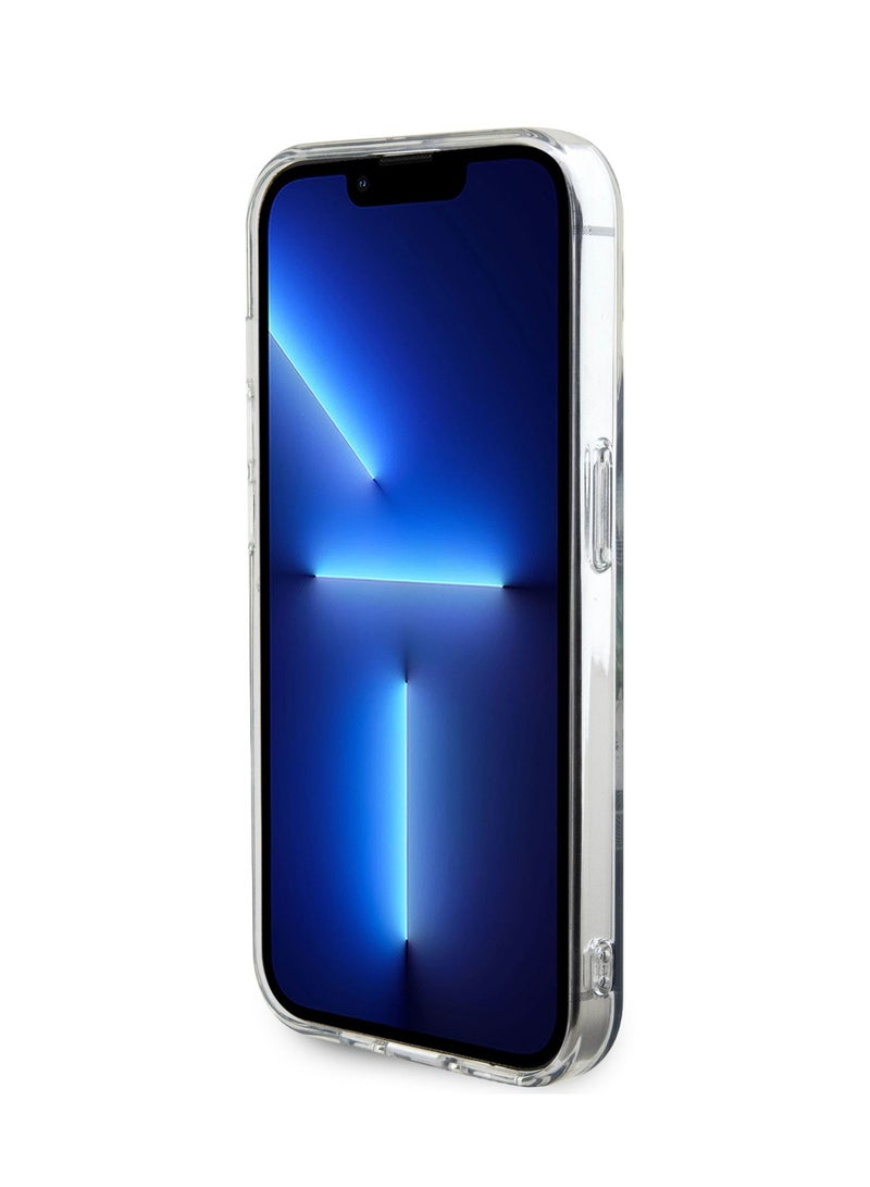 GUESS Magsafe IML Case with Jungle Pattern for iPhone 15 Pro - Kaki - Image 5