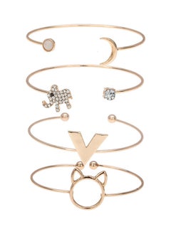 4-Piece Fashion Bracelets Set