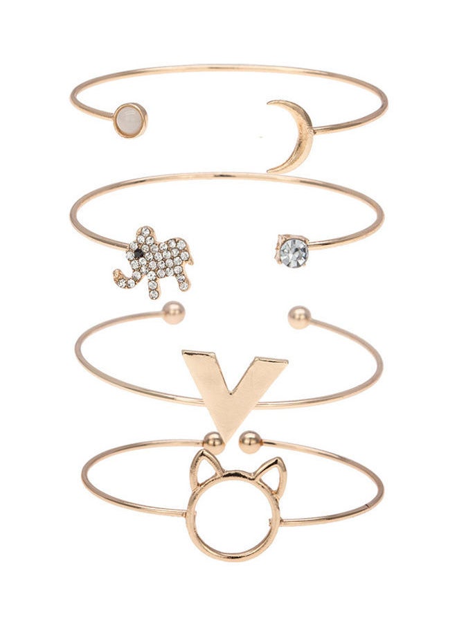 NIBEMINENT - 4-Piece Fashion Bracelets Set - Image 1