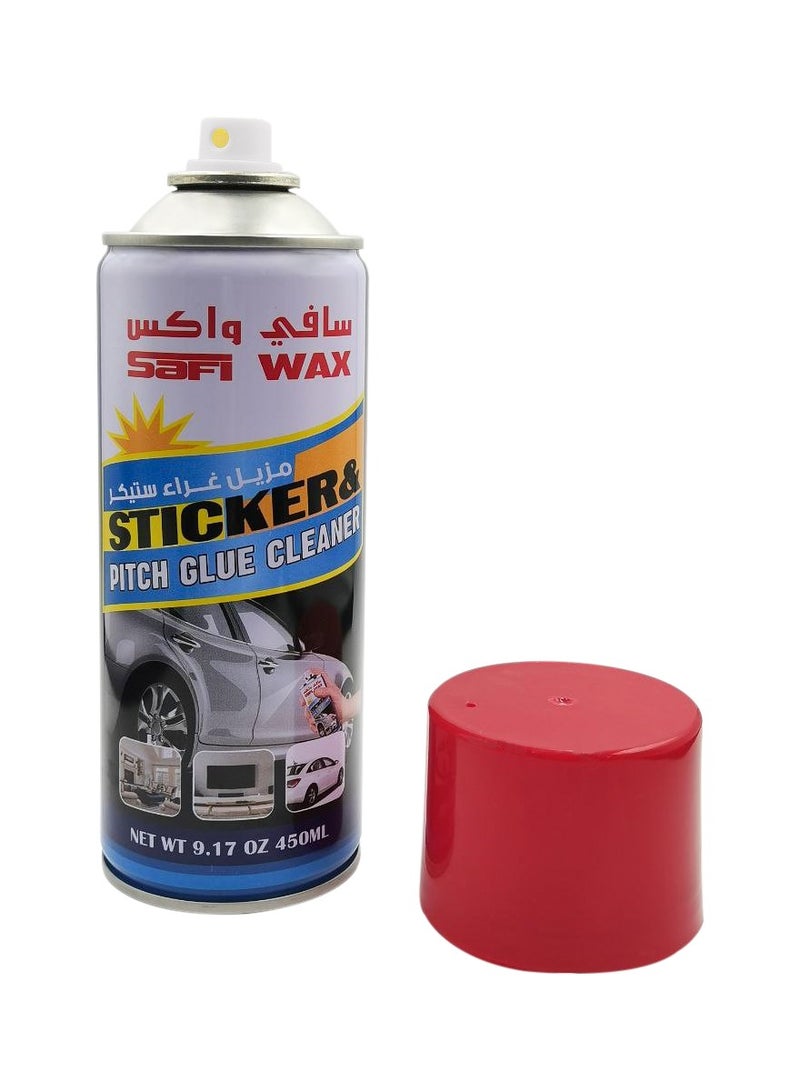 Safi WAX 3 PCS Glue & Pitch Spot Cleaner Sticker Bugs Spot Tree Sap Bird Dropping Road Oil & Tar Remover SAFI Wax - 450 ml x3 - Image 4