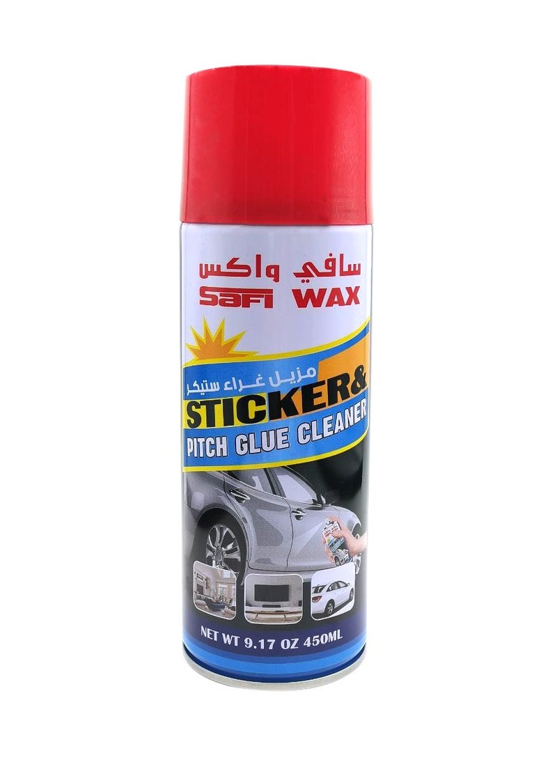 Safi WAX 3 PCS Glue & Pitch Spot Cleaner Sticker Bugs Spot Tree Sap Bird Dropping Road Oil & Tar Remover SAFI Wax - 450 ml x3 - Image 3