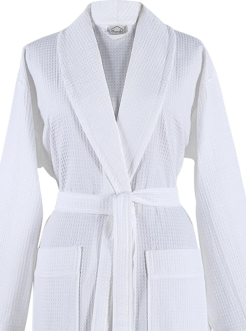 Zeynep Tekstil Waffle | Pike 100% Cotton Bathrobe Unisex Premium New Trend Bathrobe