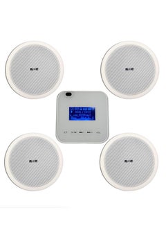 Generic Sound System 4 ceiling speakers from Inter Sound and wall amplifier Touch SONIC  - Image 1
