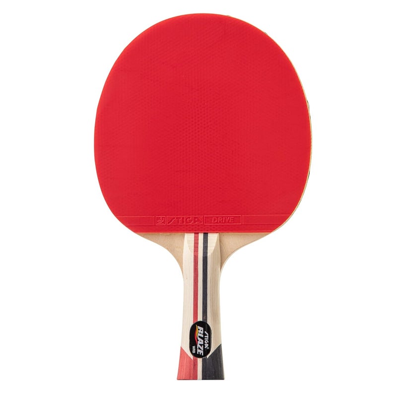 Stiga Blaze and Force Ping Pong Paddle – 5-ply Blade – 2mm Sponge – Flared Handle for Improved Control - Image 3