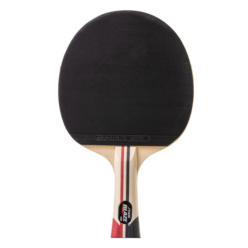 Stiga Blaze and Force Ping Pong Paddle – 5-ply Blade – 2mm Sponge – Flared Handle for Improved Control - Image 4