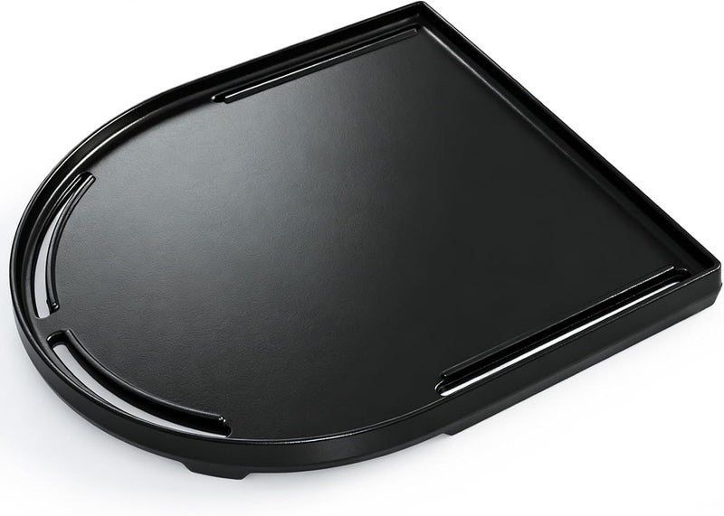 FORYEYC 13 x 12.4" Cast Iron Griddle for Coleman Roadtrip 285, 225 table top Grill Replacement Parts, Coleman Cooktop LX LXE LXX, Griddle part for Coleman Roadtrip Swaptop Grill Accessories Grill Plate - Image 1