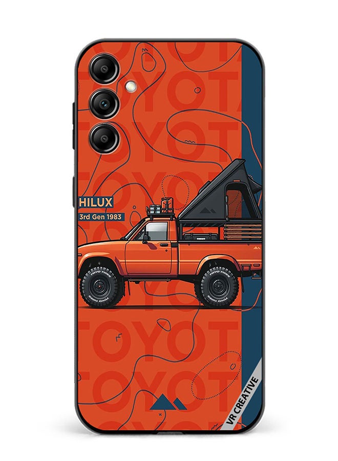 Protective Case Cover For Samsung Galaxy M14 Hilux 3Rd Generation 1983 Truck Design  Multicolour