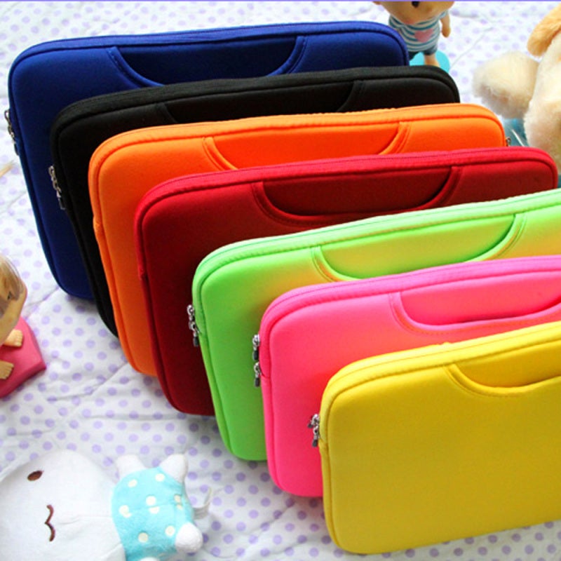 Lss 14-Inch Ultrabook Sleeve: Form-Fitting Slim Design - Comfortable Tuck-Away Handles Soft Ultrabook Briefcase for 14-Inch Laptops Ultrabooks With Small Item Storage Pockets - Image 3