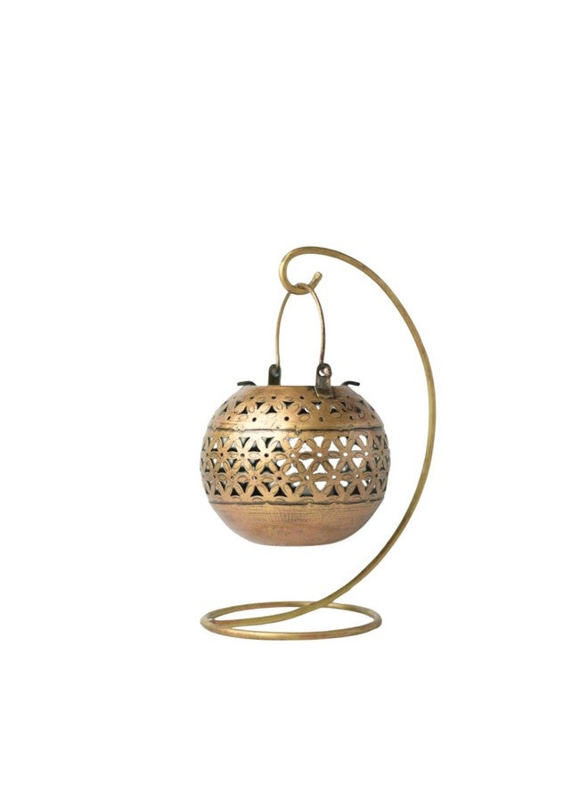 RusticDior Metal Tealight Candle Holder Hanging Degchi/Dhuni Tea Light Candle Stand Holders Home Decoration Items for Home/Office - Image 5