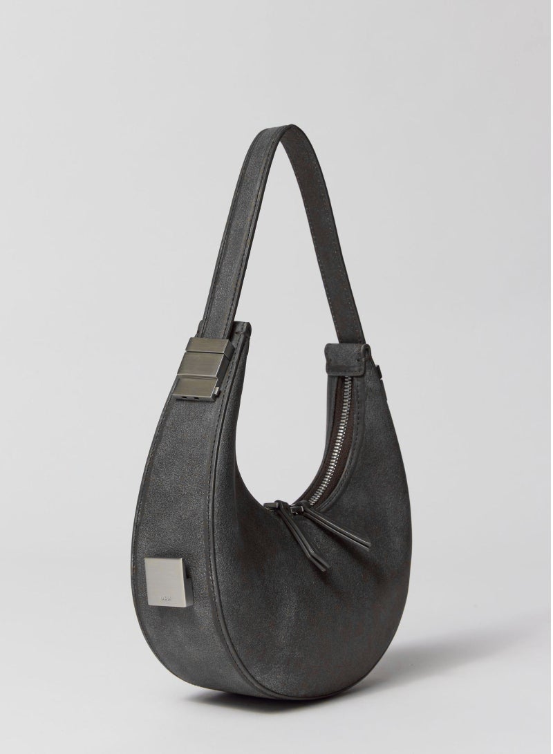 OS OI Mini Toni Bag Mini Leather Top Handle Handbag Shoulder Crossbody Bags  - Image 2