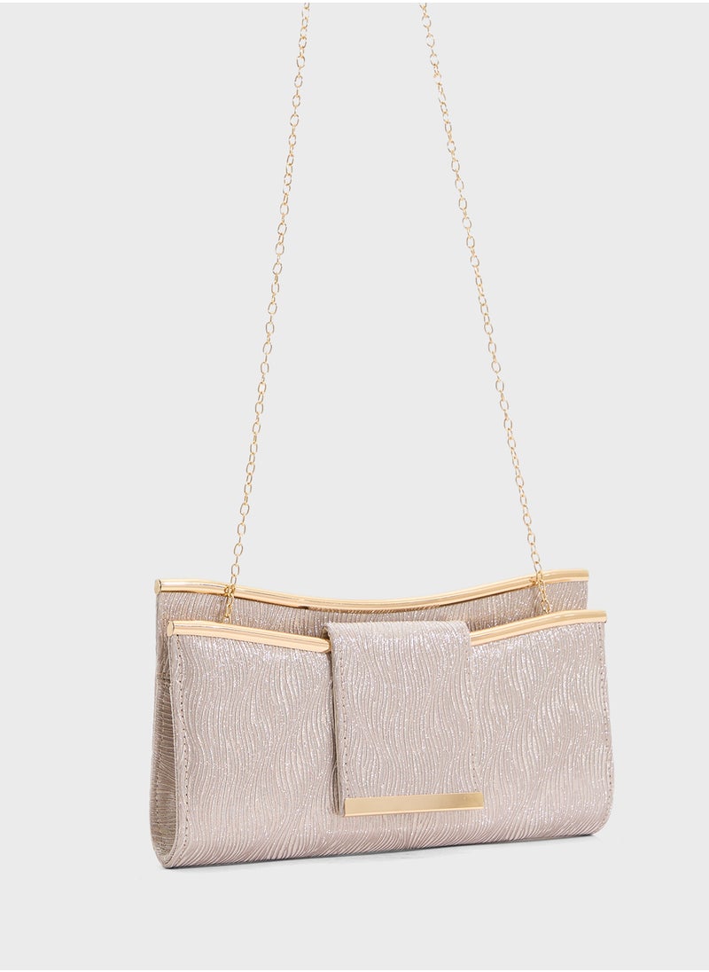 Ella Limited Edition Ladies Sparkly Clutch Bag  - Image 3