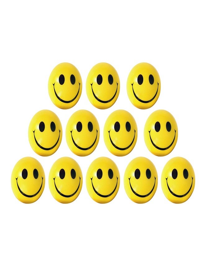 AFTERSTITCH Smiley Balls Set for Playing and Exercise Purpose (Set of 12) - Image 1