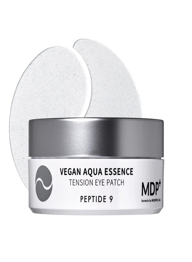 MDP+ PEPTIDE 9 VEGAN AQUA ESSENCE TENSION EYE PATCH, Niacinamide, eye mask 3.38 oz/1.6gx60ea,Hyaluronic Acid, Wrinkle Care, Under Eye Mask, Puffy Eyes, Hydrating Treatment - Image 1