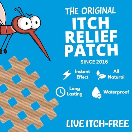 Moskinto, The Original Mosquito Itch Relief Patches for Kids & Adults, Bug Bite Patches Soothe Swelling & Itching Instantly, Anti Itch Bug Bite Relief, Suction Tool Alternative Travel Pack, 24 Count - Image 2