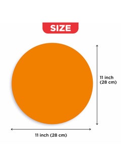 Scribbledo 8 Pack Dry Erase Dots 11 Inch Colorful Dry Erase Circles For Tables Whiteboard Wall Removable Vinyl For School Classroom Teachers Students  - Image 3