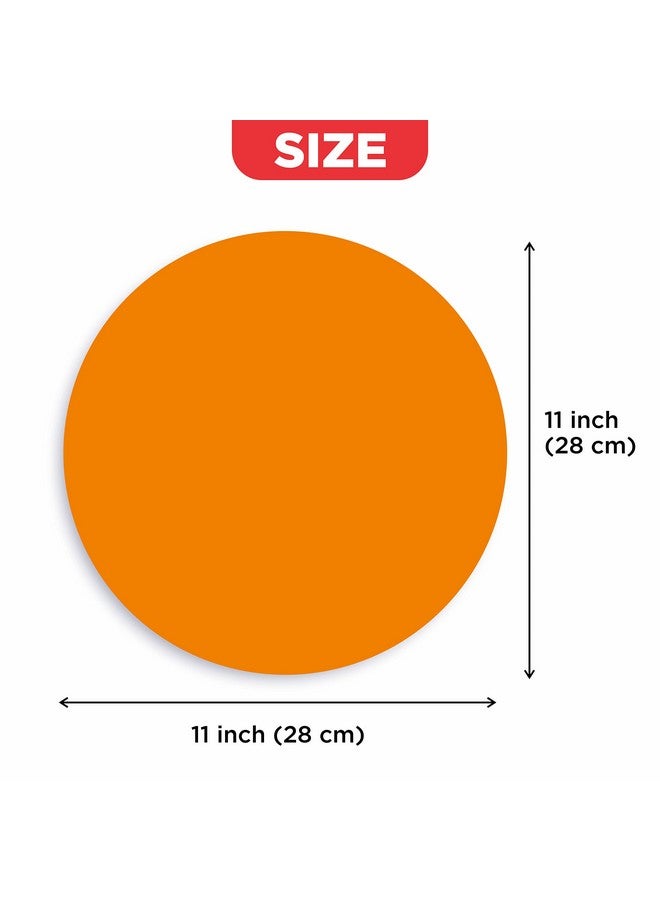 Scribbledo 8 Pack Dry Erase Dots 11 Inch Colorful Dry Erase Circles For Tables Whiteboard Wall Removable Vinyl For School Classroom Teachers Students - Image 3