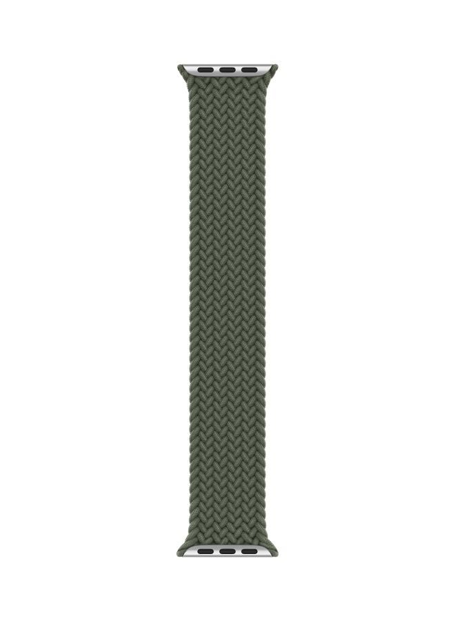 NIBEMINENT Elastic Bracelet For Iwatch Series 6 Inverness Green - Image 5