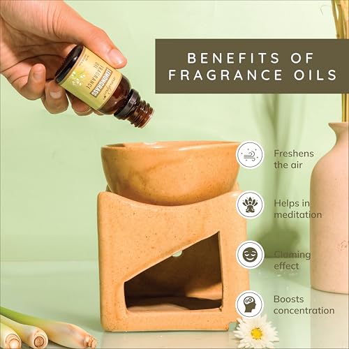 Aromahpure Fragrance Oil | 15 ml | Lemongrass Aroma Oil for Home Fragrance | Best for Aromatherapy | Helps in Meditation | Used in Diffusers, Candles, Air Fresheners, Soaps, IFRA Certified - Image 5