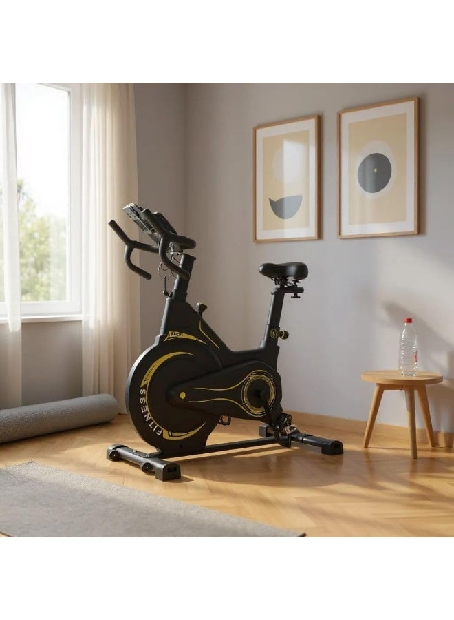 Home exercise bike for cardio and strength training with adjustable height. (Includes free jump rope) - Image 4
