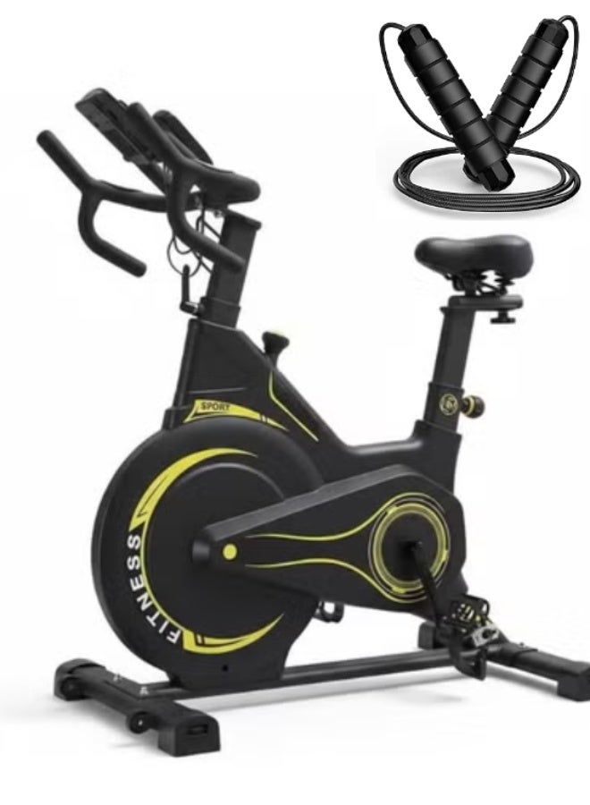 Home exercise bike for cardio and strength training with adjustable height. (Includes free jump rope) - Image 1
