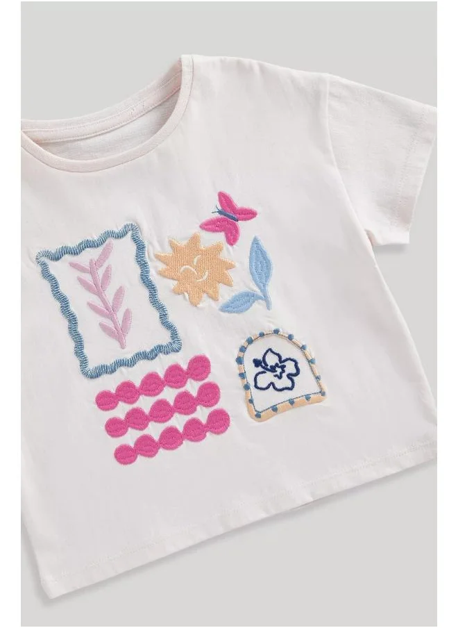 mothercare Embroidered T-Shirt