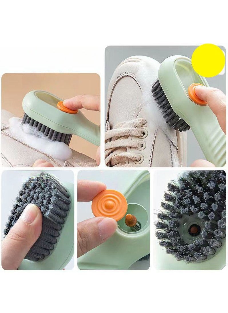 MissTiara 13pcs essential household cleaning brush set including 3 brushes and 10 refills suitable for sand windows sofas carpets floors and clothing  - Image 5