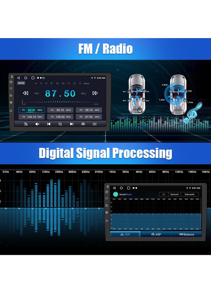 Junsun - Android 12 Car Radio Stereo 10 inch Touch Screen with WiFi Bluetooth for Honda Accord 7th 2003 2004 2005 2006 2007 - Image 1