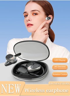 Wireless Earbuds Bluetooth 5.3 Headphones Wireless Charging Case Sports Ear Buds Touch Control LED Power Display Built-in Mic Headset Waterproof Earphones in-Ear for IOS and Android