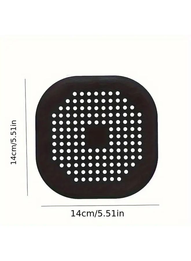 White Suction Cup Floor Drain Plug Hair Filter Anti Blocking For Kitchen Bathroom - Image 3